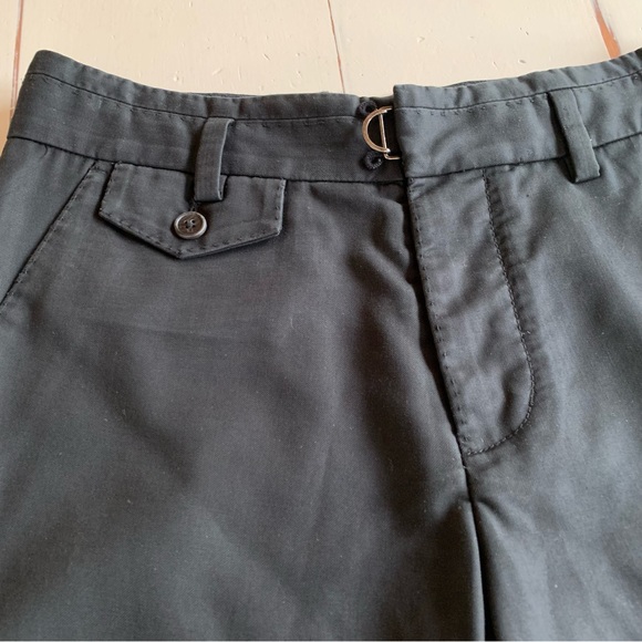 3.1 Phillip Lim Black Button Fly Walking Shorts With Pocket Detail - 28 - Picture 8 of 14